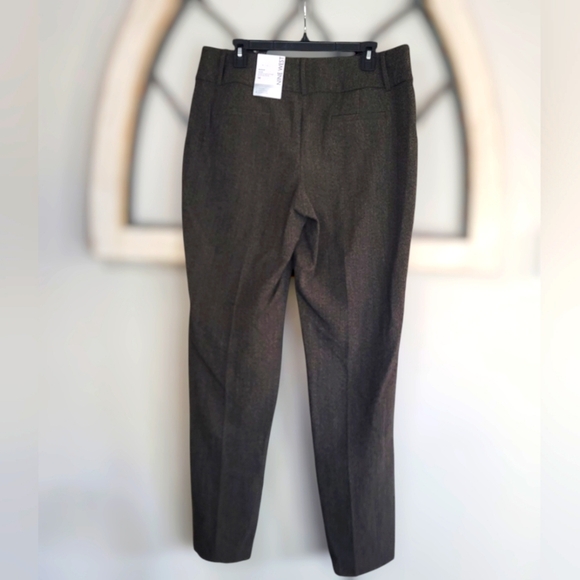 *NWT* Nine West Mid-rise Bootcut Brown Dress Pant Size 14 - Picture 2 of 5